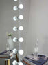 Crystalline Hollywood Style Full Length LED Mirror